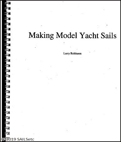 sail making for model yachts